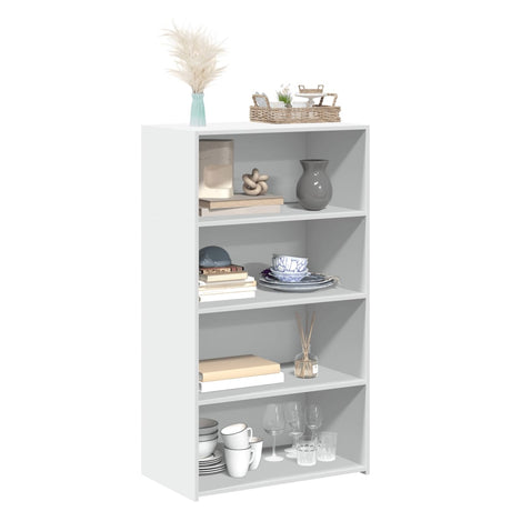 Wooden Bookcase 70cm Wide With 3 Shelves - Vantage Home
