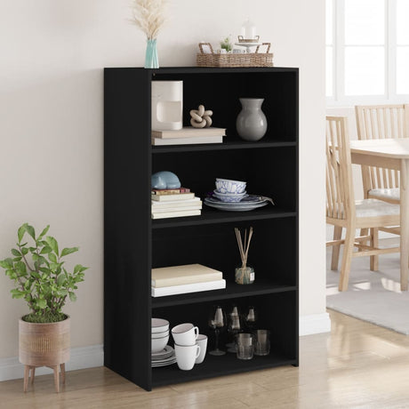 Wooden Bookcase 70cm Wide With 3 Shelves - Vantage Home