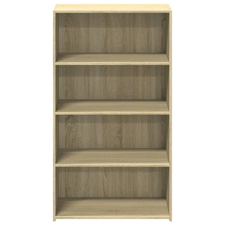 Wooden Bookcase 70cm Wide With 3 Shelves - Vantage Home