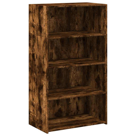Wooden Bookcase 70cm Wide With 3 Shelves - Vantage Home