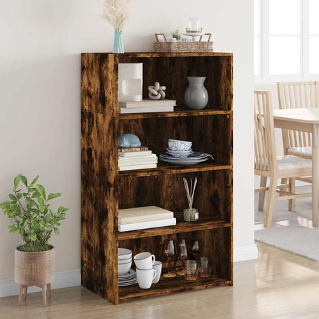 Wooden Bookcase 70cm Wide With 3 Shelves - Vantage Home