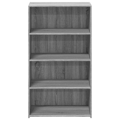Wooden Bookcase 70cm Wide With 3 Shelves - Vantage Home