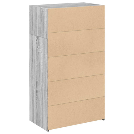 Wooden Bookcase 70cm Wide With 3 Shelves - Vantage Home