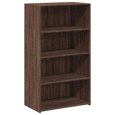 Wooden Bookcase 70cm Wide With 3 Shelves - Vantage Home