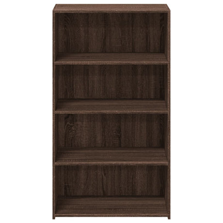 Wooden Bookcase 70cm Wide With 3 Shelves - Vantage Home