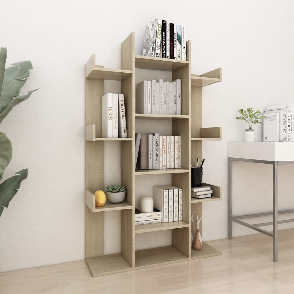 Wooden Bookcase 86cm Wide - Vantage Home