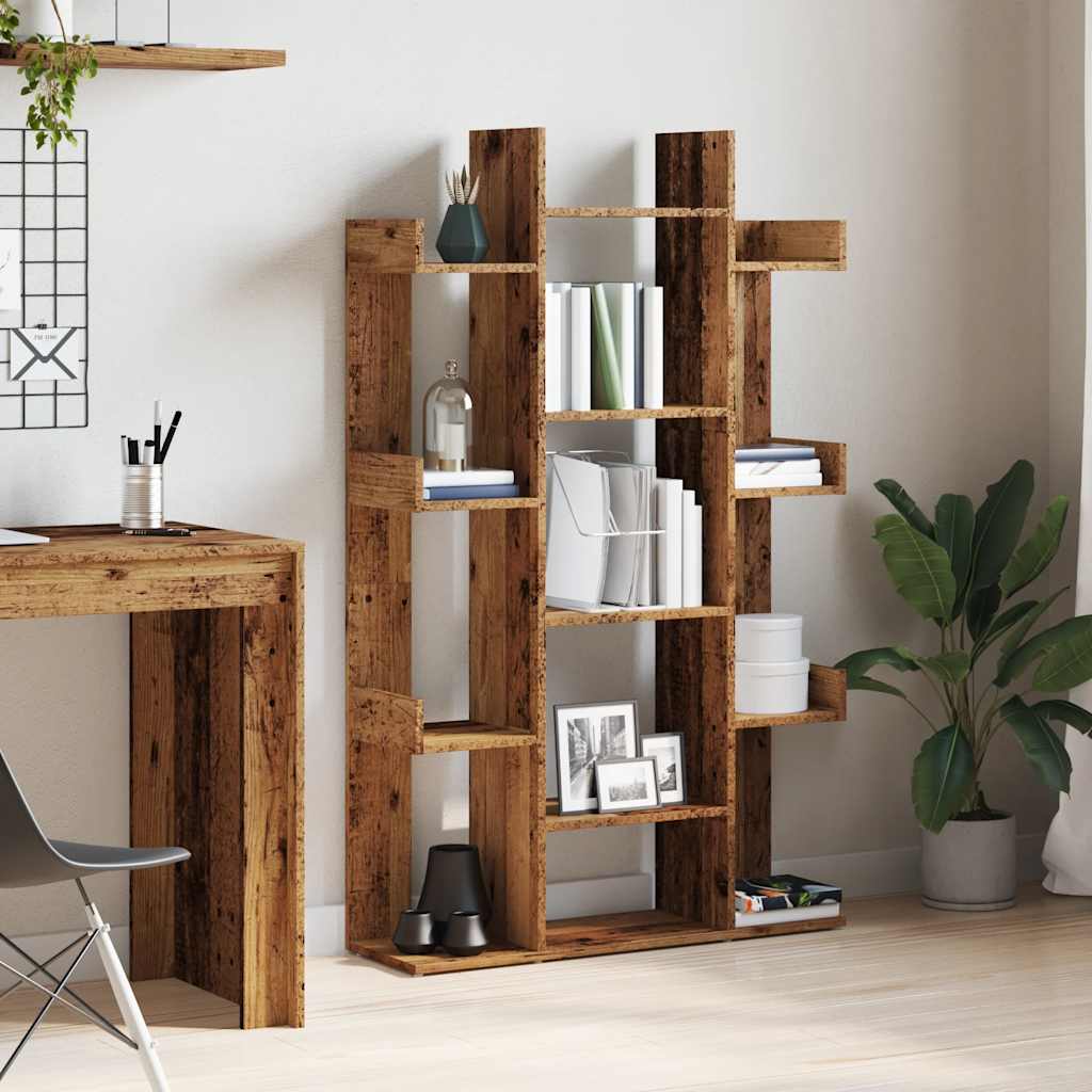 Wooden Bookcase 86cm Wide - Vantage Home