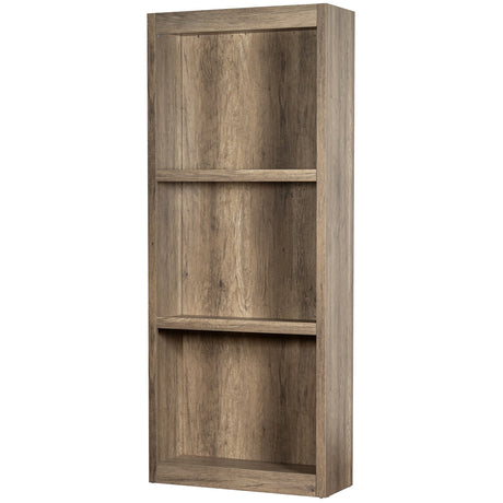 Wooden Bookcase 90cm Wide With 2 Shelves - Shop