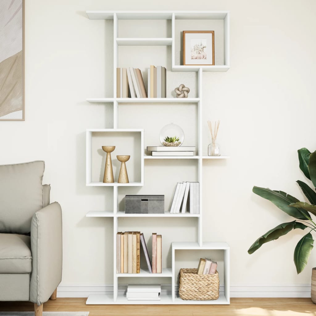 Wooden Bookcase 92cm Wide - Vantage Home