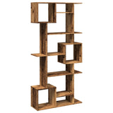 Wooden Bookcase 92cm Wide - Vantage Home