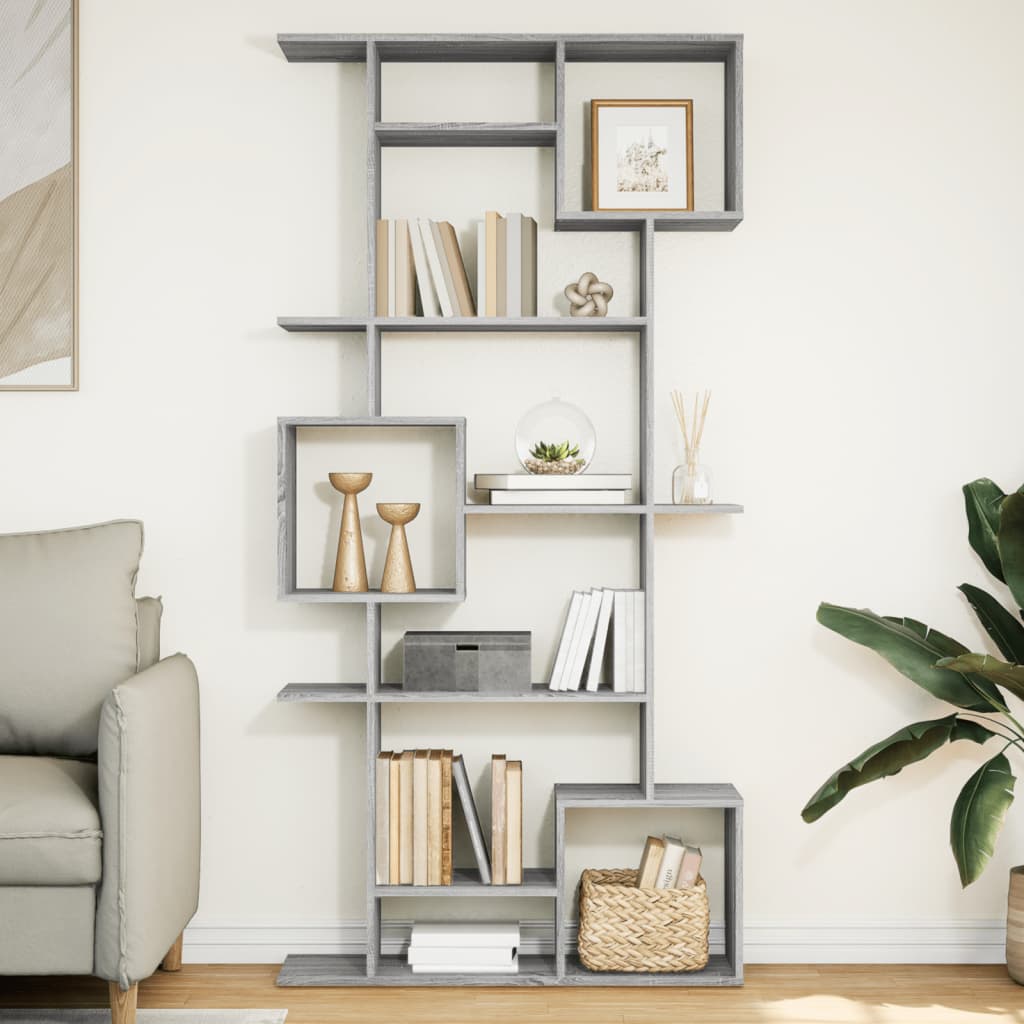 Wooden Bookcase 92cm Wide - Vantage Home