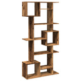Wooden Bookcase 92cm Wide - Vantage Home