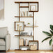 Wooden Bookcase 92cm Wide - Vantage Home