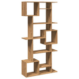 Wooden Bookcase 92cm Wide - Vantage Home