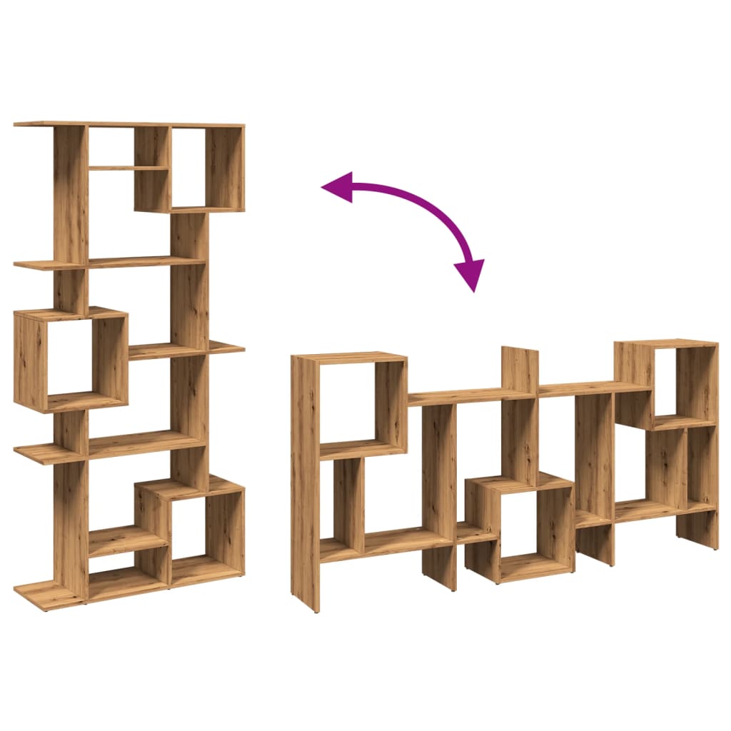 Wooden Bookcase 92cm Wide - Vantage Home