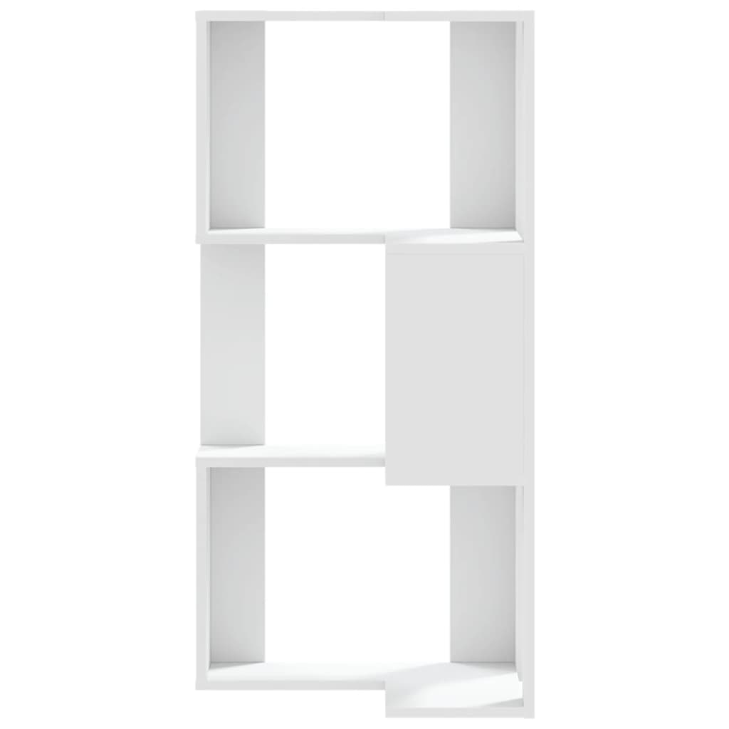 Wooden Bookcase Corner - Vantage Home