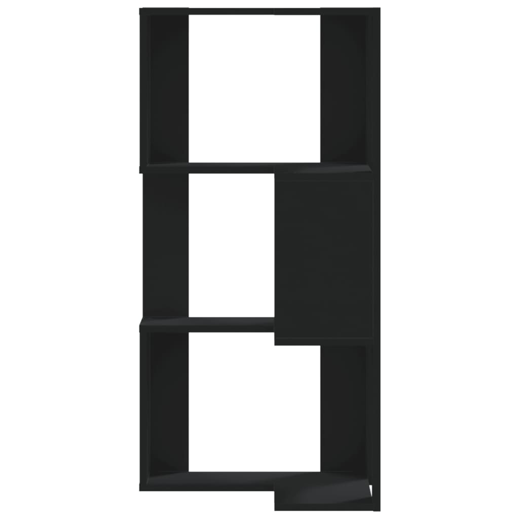 Wooden Bookcase Corner - Vantage Home