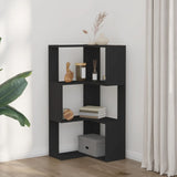 Wooden Bookcase Corner - Vantage Home