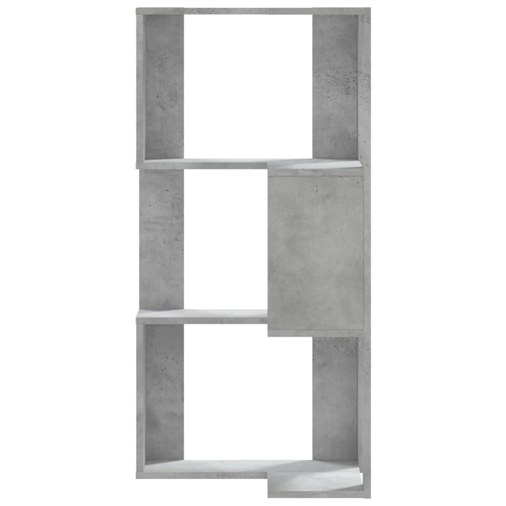 Wooden Bookcase Corner - Vantage Home