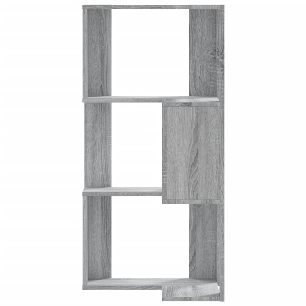 Wooden Bookcase Corner - Vantage Home