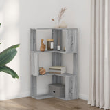 Wooden Bookcase Corner - Vantage Home