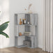 Wooden Bookcase Corner - Vantage Home