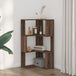 Wooden Bookcase Corner - Vantage Home