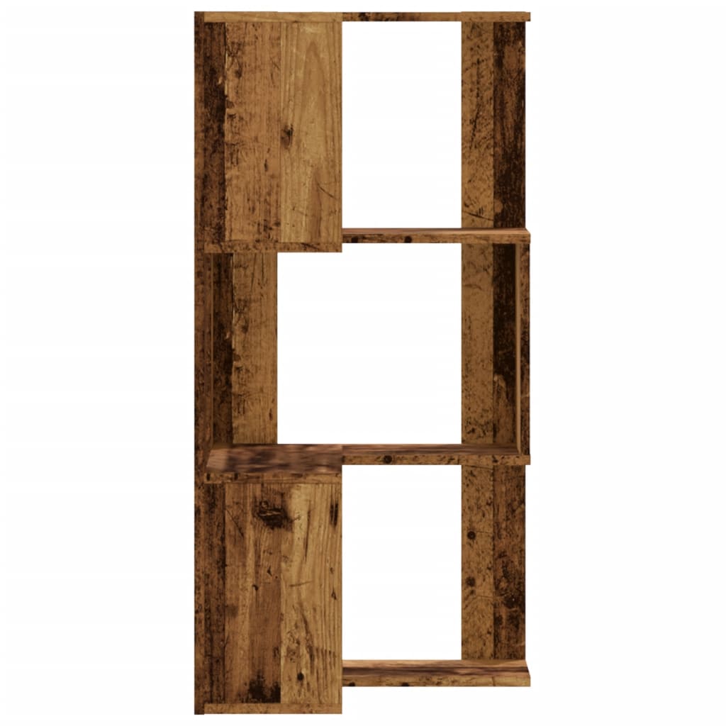 Wooden Bookcase Corner - Vantage Home
