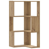 Wooden Bookcase Corner - Vantage Home