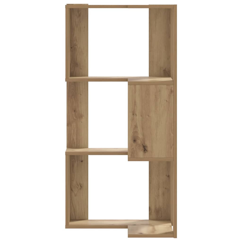 Wooden Bookcase Corner - Vantage Home