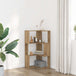 Wooden Bookcase Corner - Vantage Home