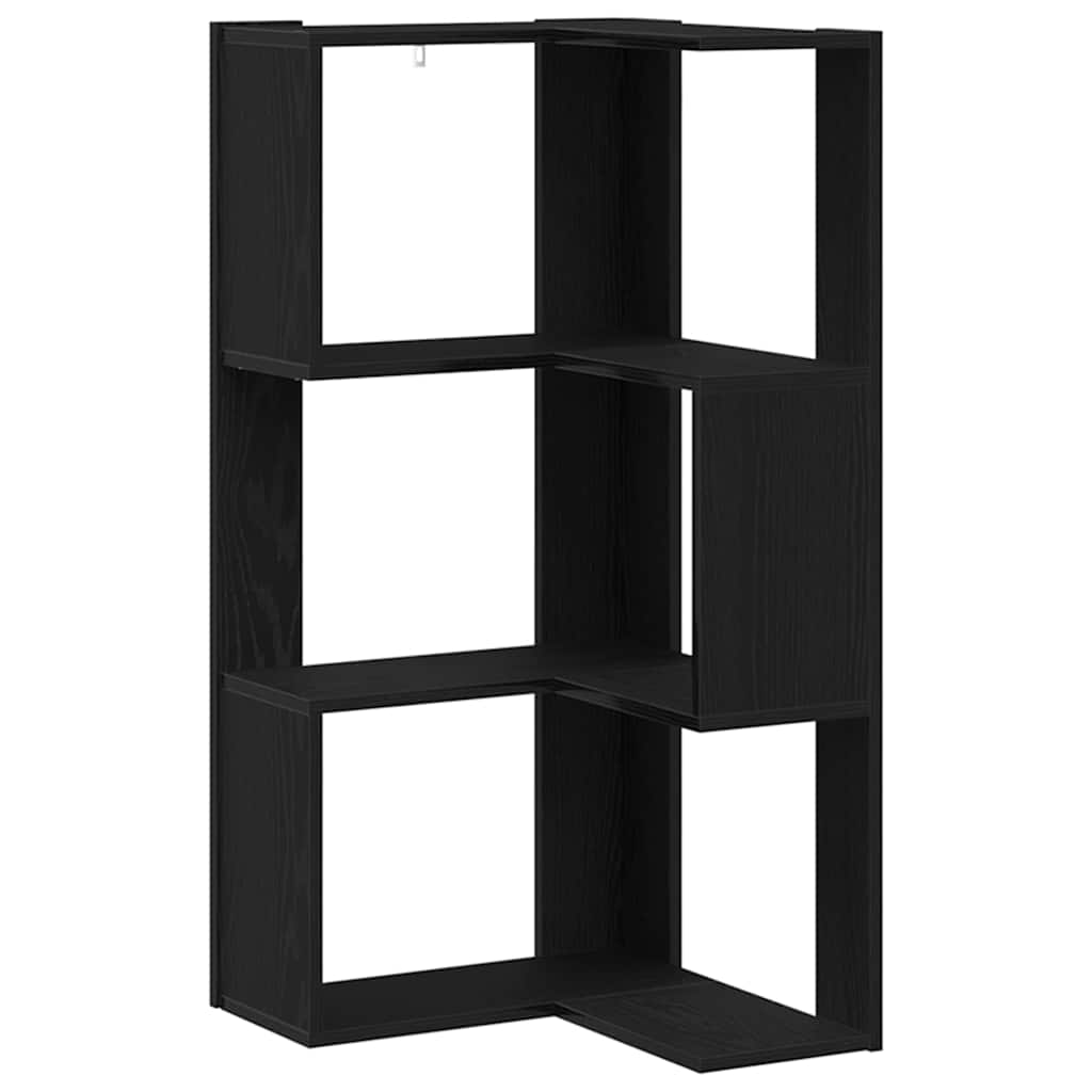 Wooden Bookcase Corner - Vantage Home