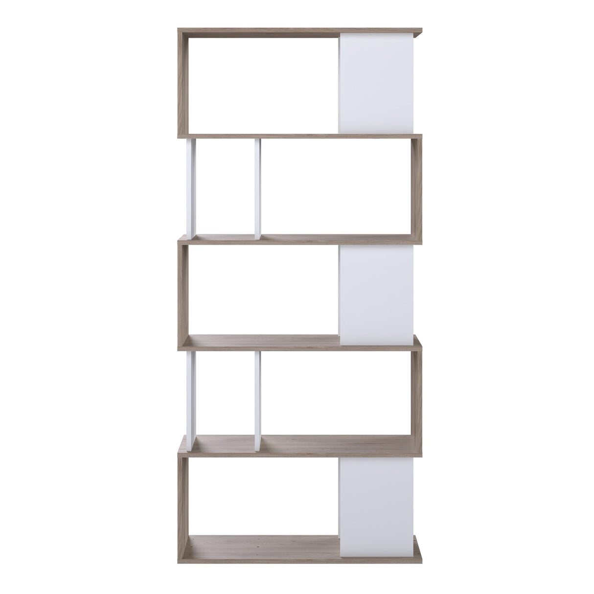 Wooden Bookcase Open With 4 Shelves - Maze