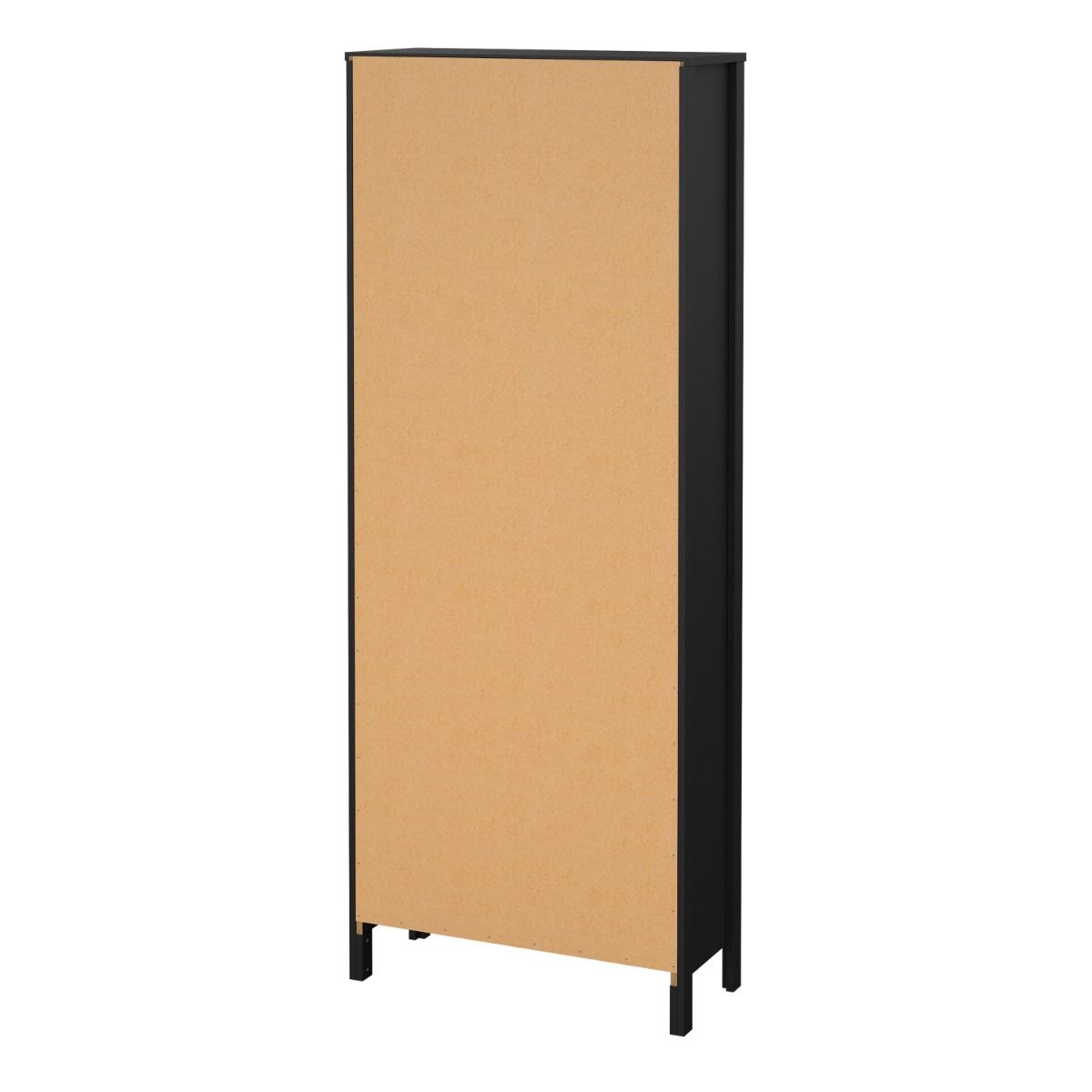 Wooden Bookcase Tall With 5 Shelves - Madrid