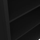 Wooden Bookcase Tall With 5 Shelves - Madrid
