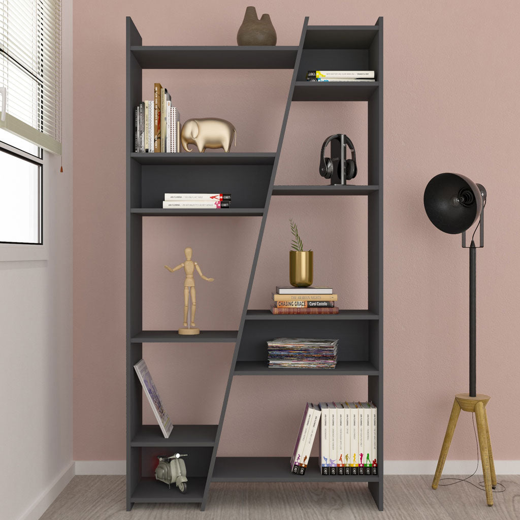 Wooden Bookcase Tall - Naples