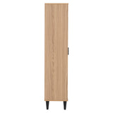 Wooden Bookcase With 1 Door And 2 Drawers - Tessa