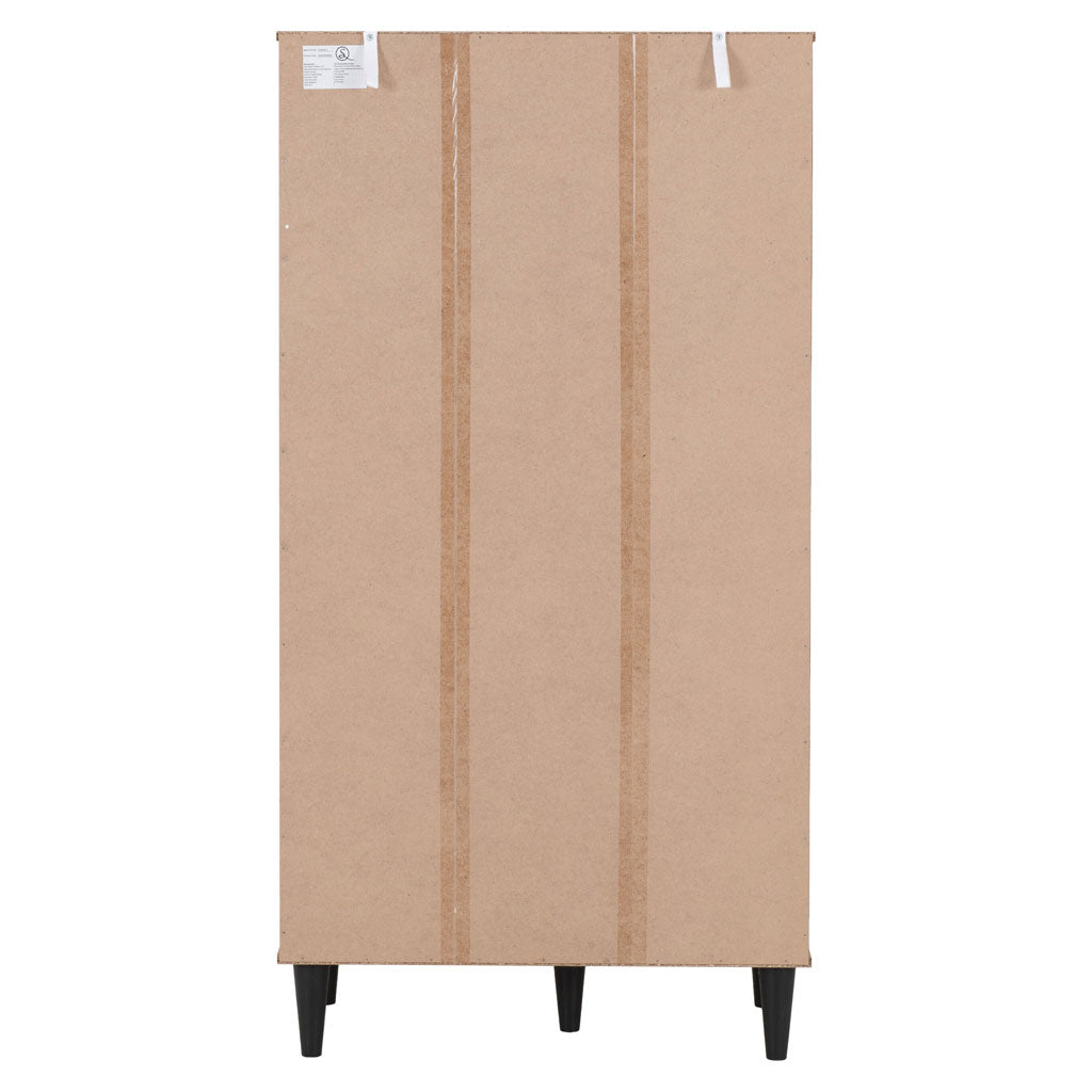 Wooden Bookcase With 1 Door - Tessa