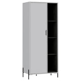 Wooden Bookcase With 1 Door Wide - Dallas