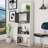 Wooden Bookcase With 2 Doors - Dallas