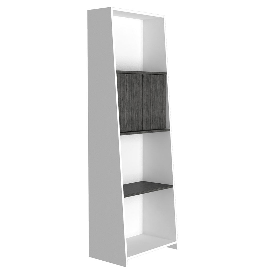 Wooden Bookcase With 2 Doors - Dallas