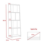 Wooden Bookcase With 2 Doors - Dallas