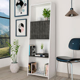 Wooden Bookcase With 2 Doors - Dallas