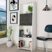 Wooden Bookcase With 2 Doors - Dallas