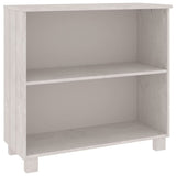 Wooden Bookcase With 2 Shelves - Hamar