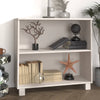 Wooden Bookcase With 2 Shelves - Hamar