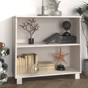 Wooden Bookcase With 2 Shelves - Hamar