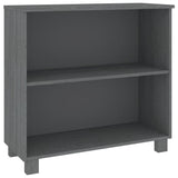 Wooden Bookcase With 2 Shelves - Hamar