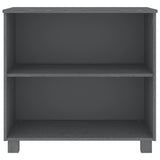 Wooden Bookcase With 2 Shelves - Hamar