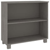 Wooden Bookcase With 2 Shelves - Hamar